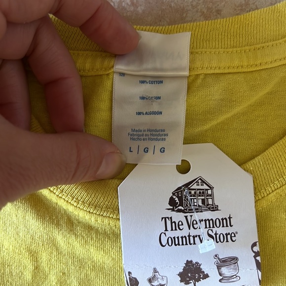 NWT Vermont Tie‎ Dye Spiral Rainbow T-Shirt, Sz Large - Picture 4 of 7